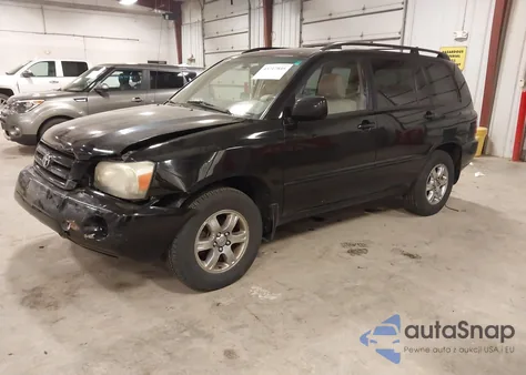 2005 Toyota Highlander V6 from USA, damaged, VIN JTEDP21A050077261